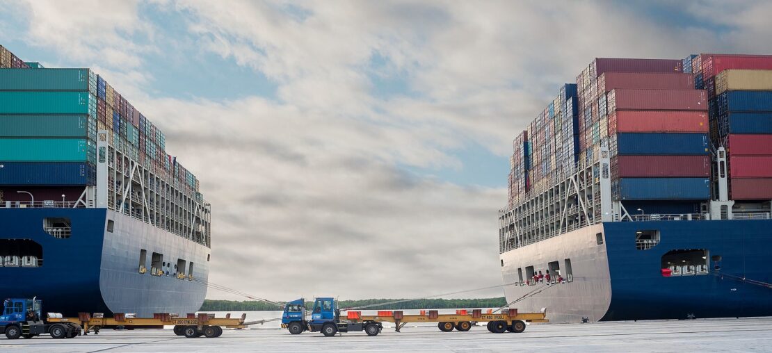 transporte de container