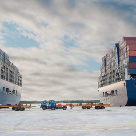 transporte de container