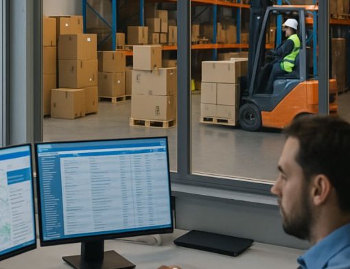 Homem de frente para o notebook dentro do seu ambiente de trabalho